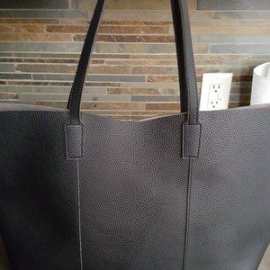 Macy's Black leather bag